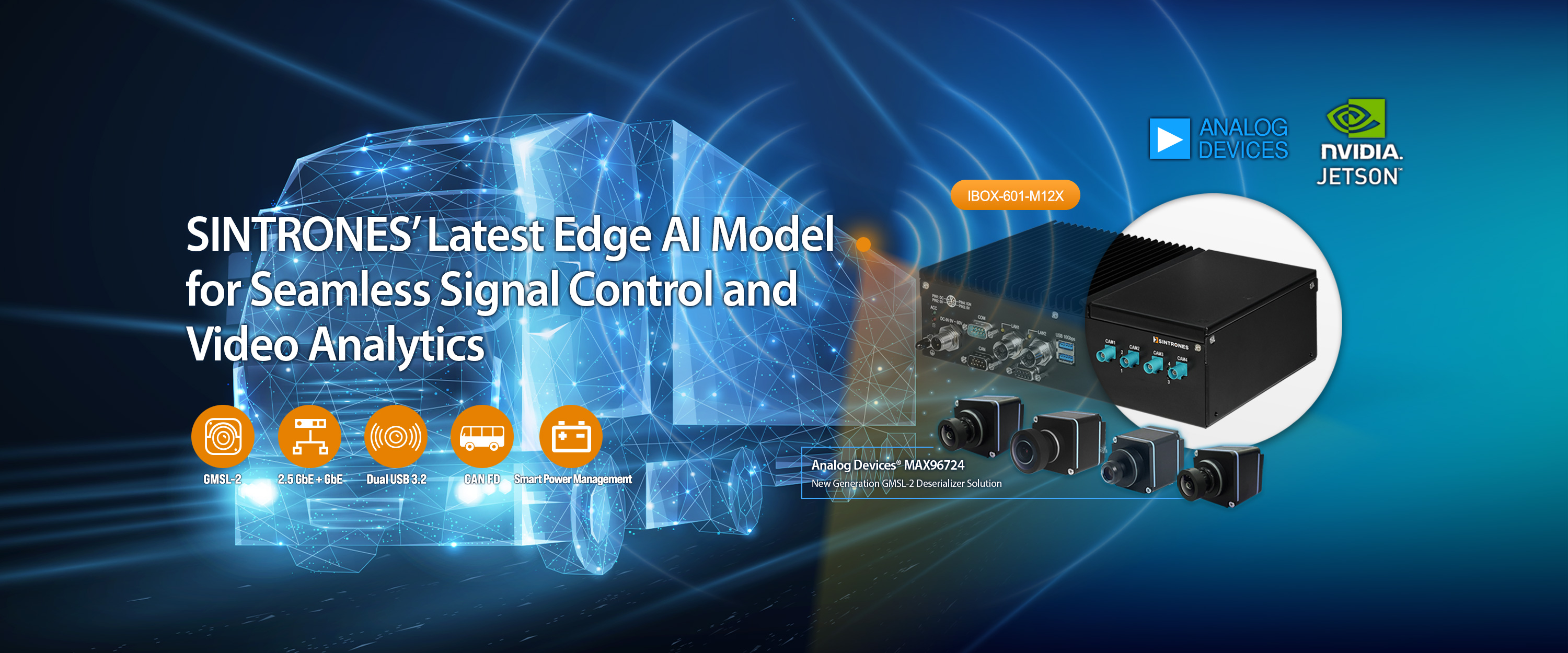 IBOX-601-M12X: SINTRONES’ Latest Edge AI Model for Seamless Signal Control and Video Analytics